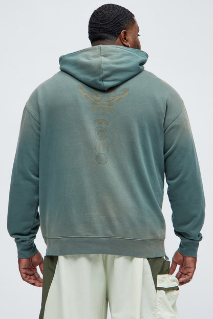 Got The Whole World Hoodie - Teal