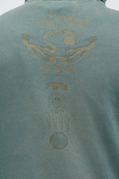 Got The Whole World Hoodie - Teal