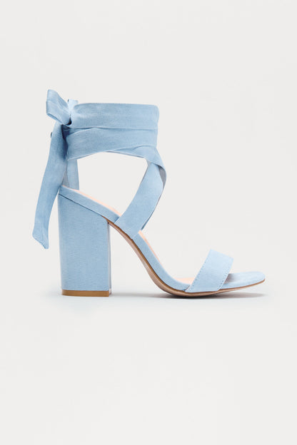 Treat Me Like That Heels - Light Blue