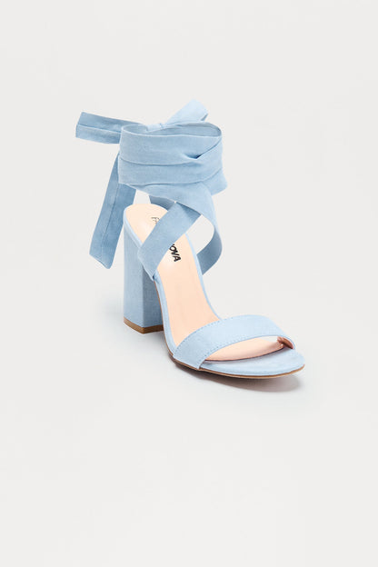 Treat Me Like That Heels - Light Blue