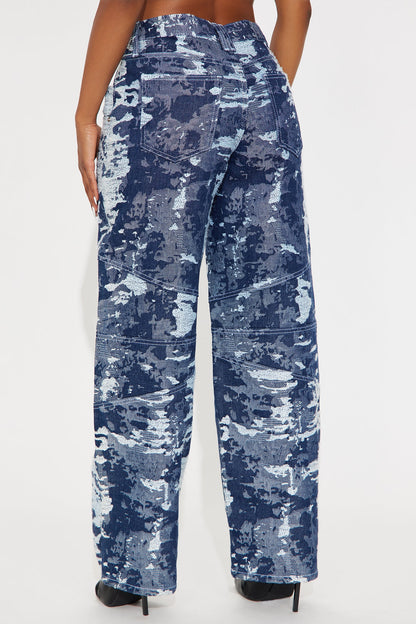 Berlin Baggy Jeans - Dark Denim