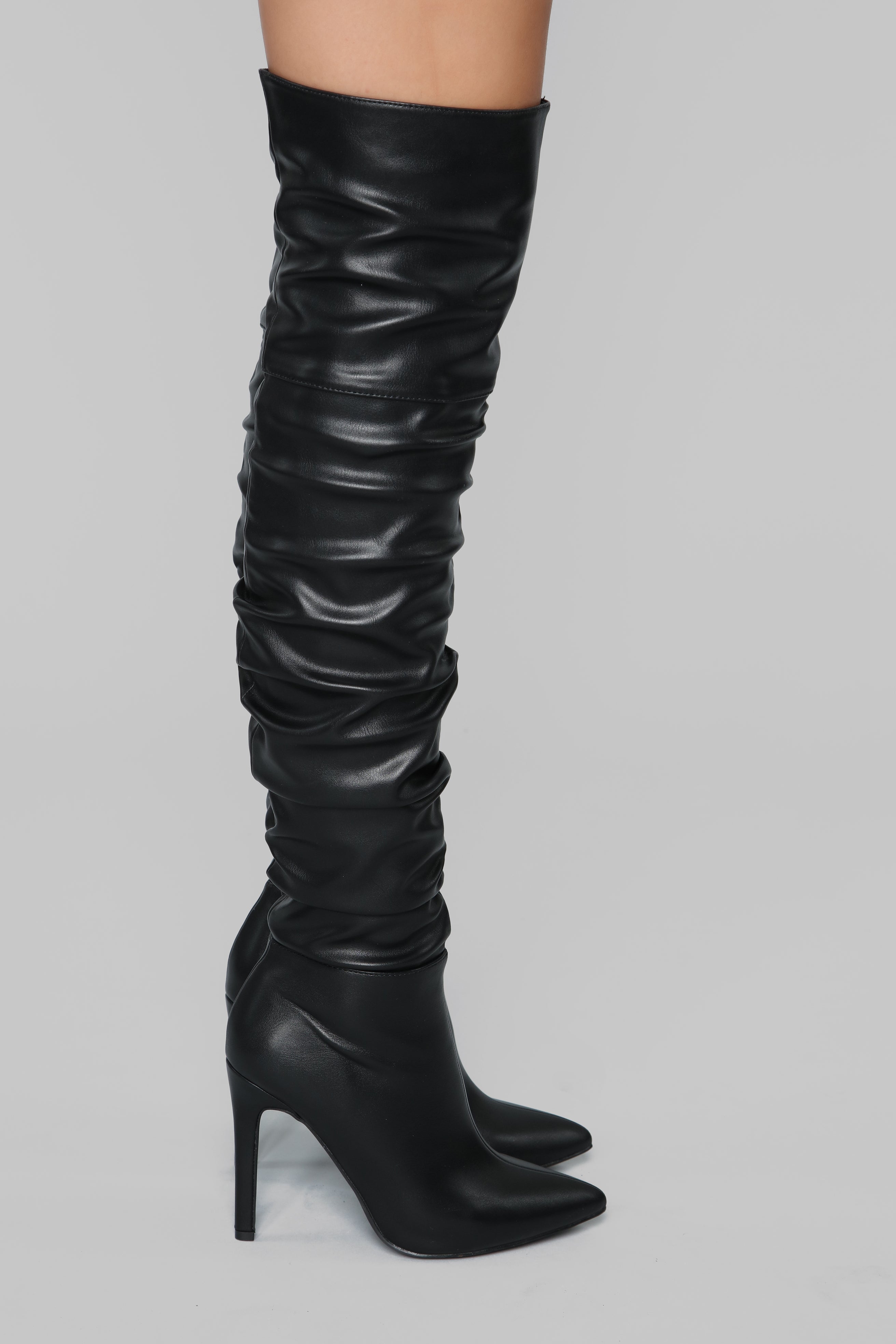 Stay Away From Me Heeled Boot - Black