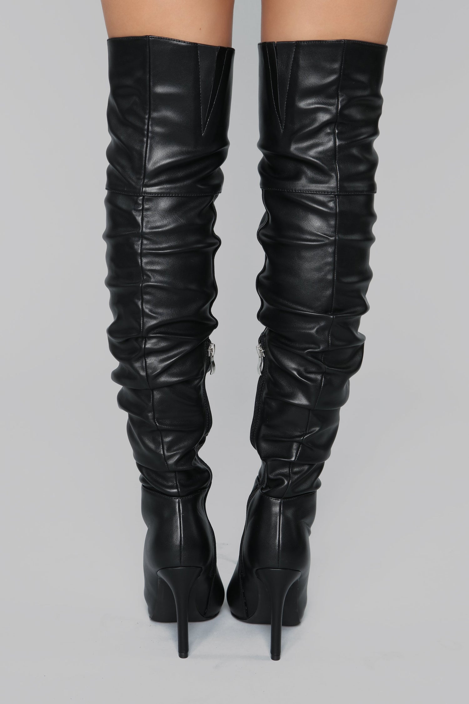 Stay Away From Me Heeled Boot - Black
