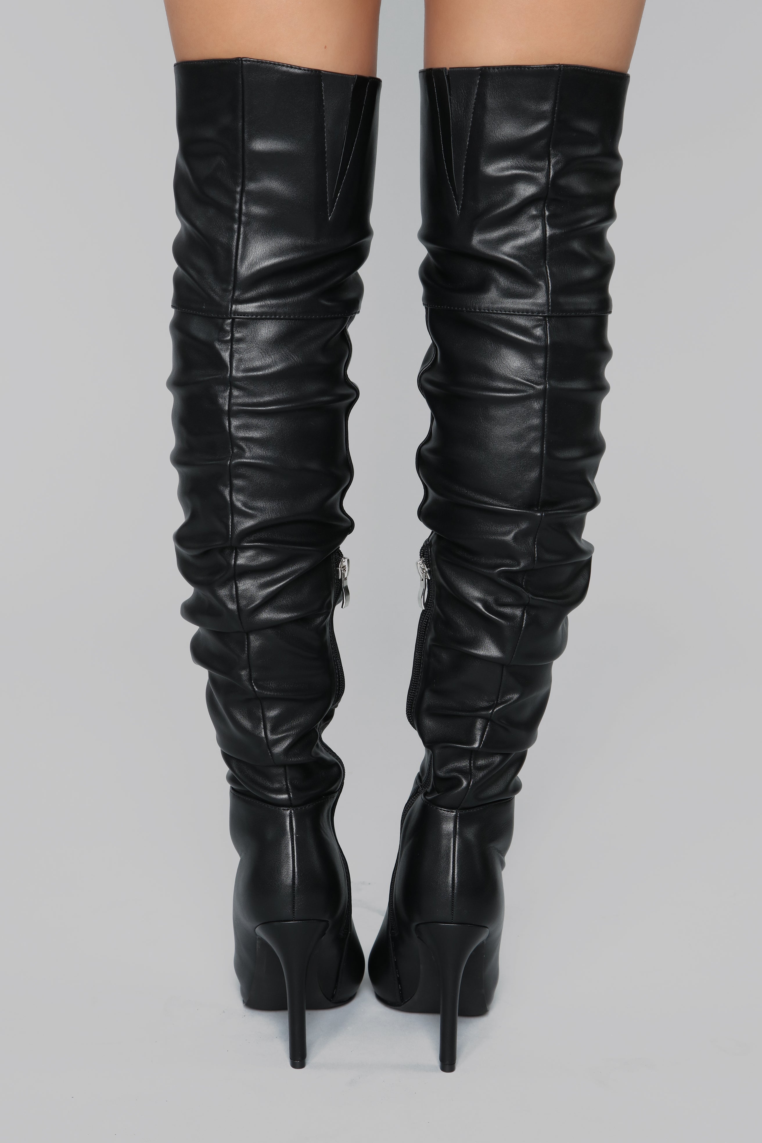 Stay Away From Me Heeled Boot - Black