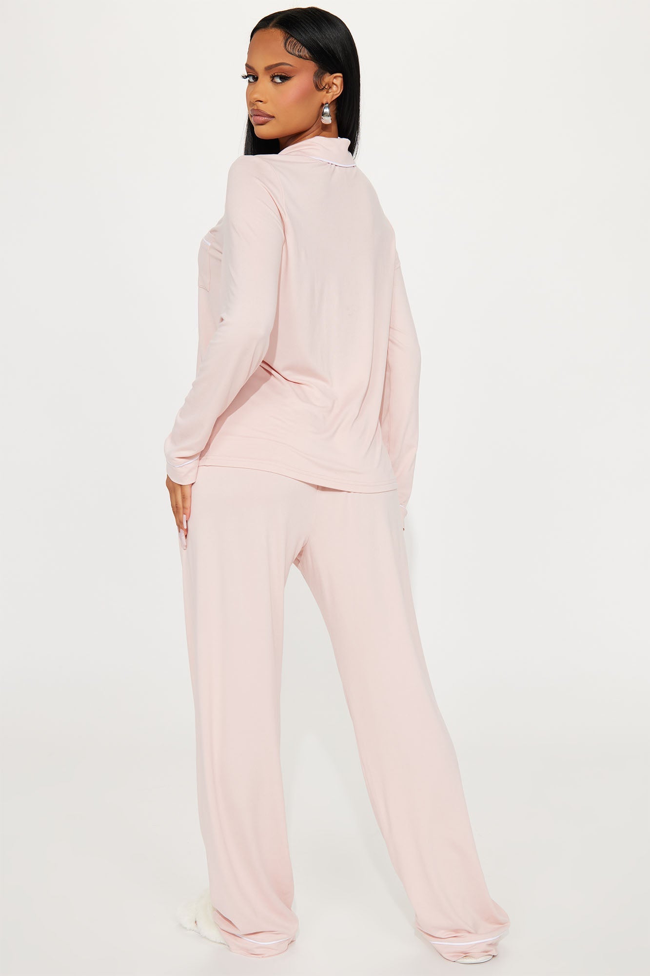 Relax With Me PJ Pant Set - Pink