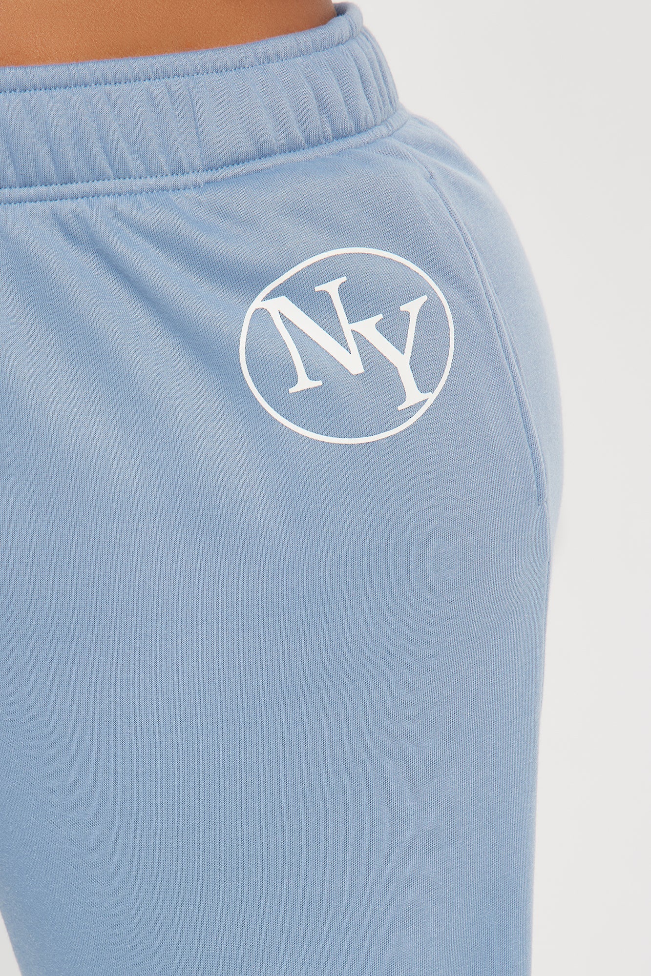 Around The World Fleece Pant Set - Blue