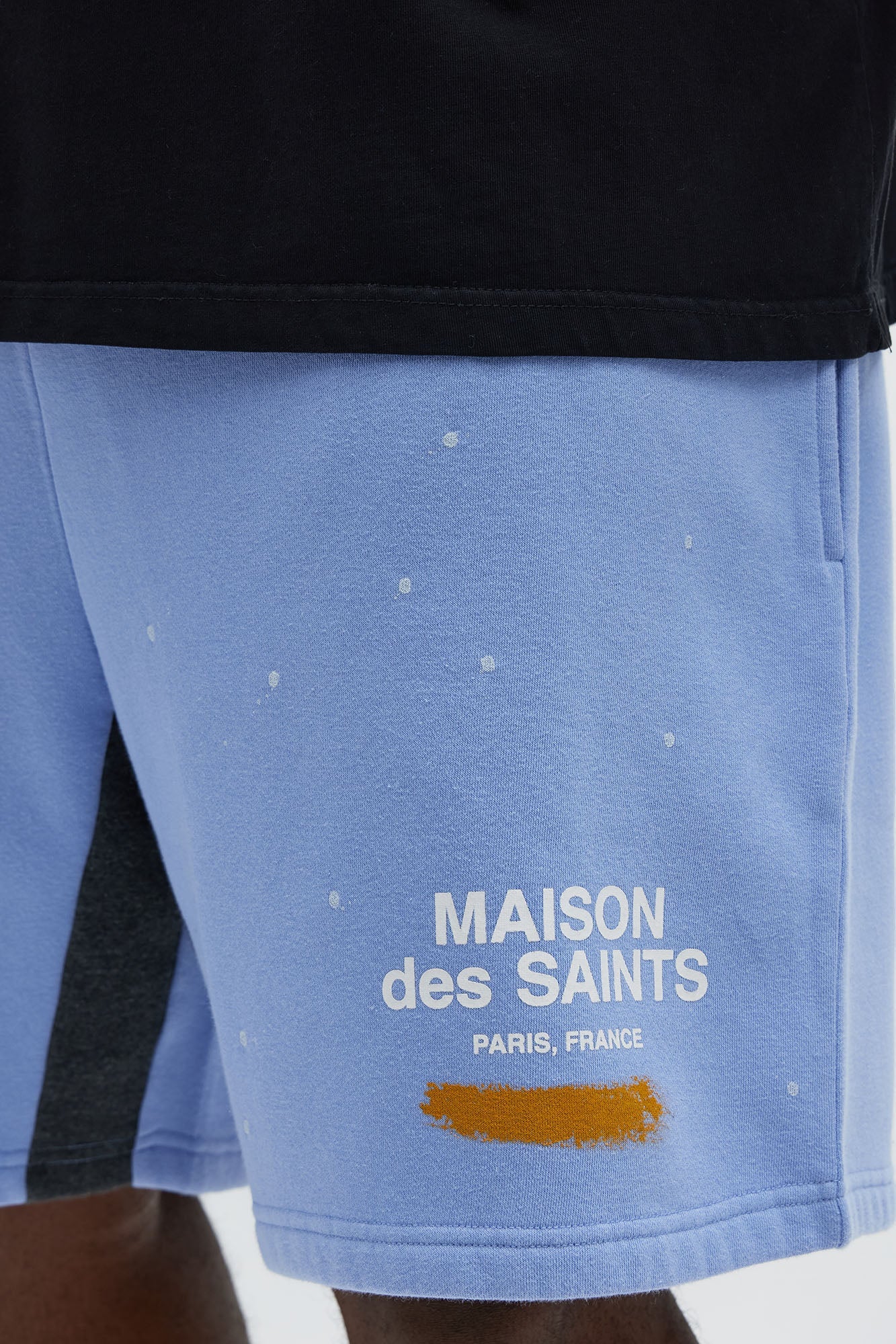 Tyson Relaxed Maison Des Saints Shorts - Violet