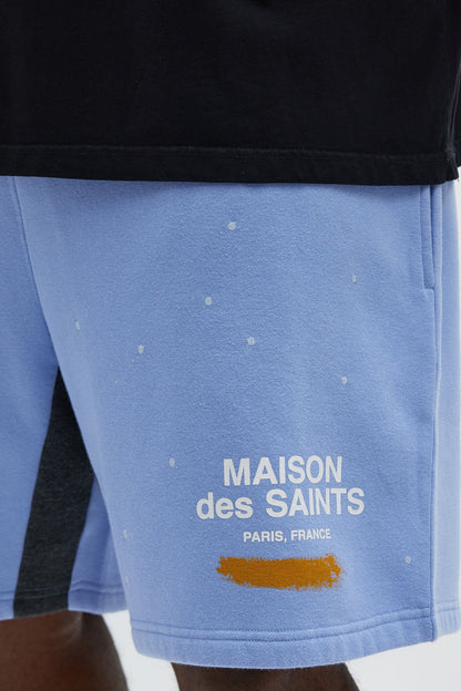 Tyson Relaxed Maison Des Saints Shorts - Violet