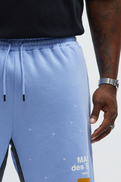 Tyson Relaxed Maison Des Saints Shorts - Violet