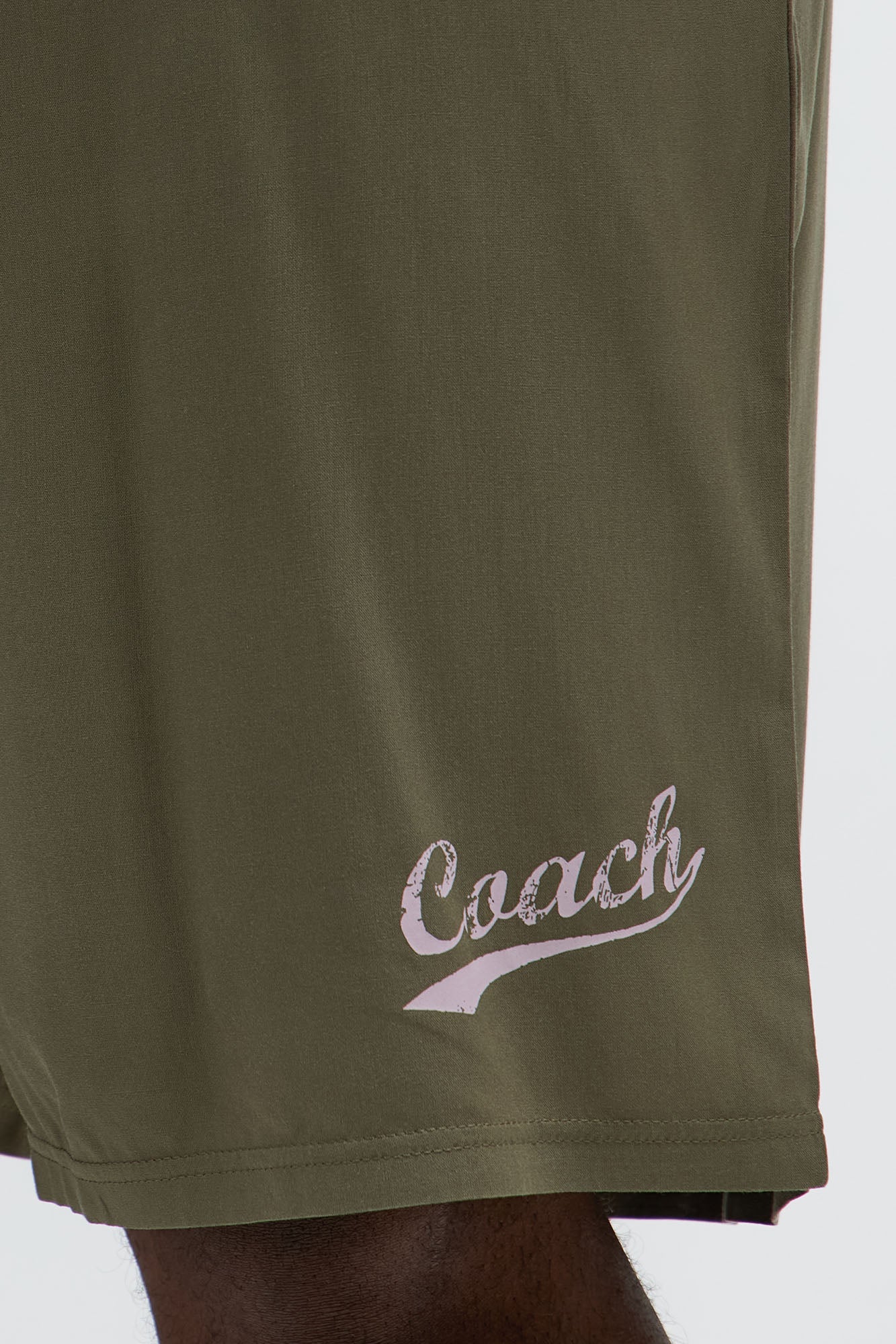 Relaxed Coach Shorts - Brown/combo