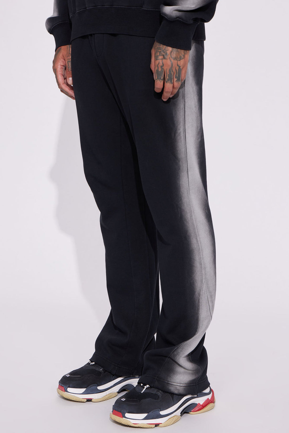 Tyson All You Flared Sweatpants - Black