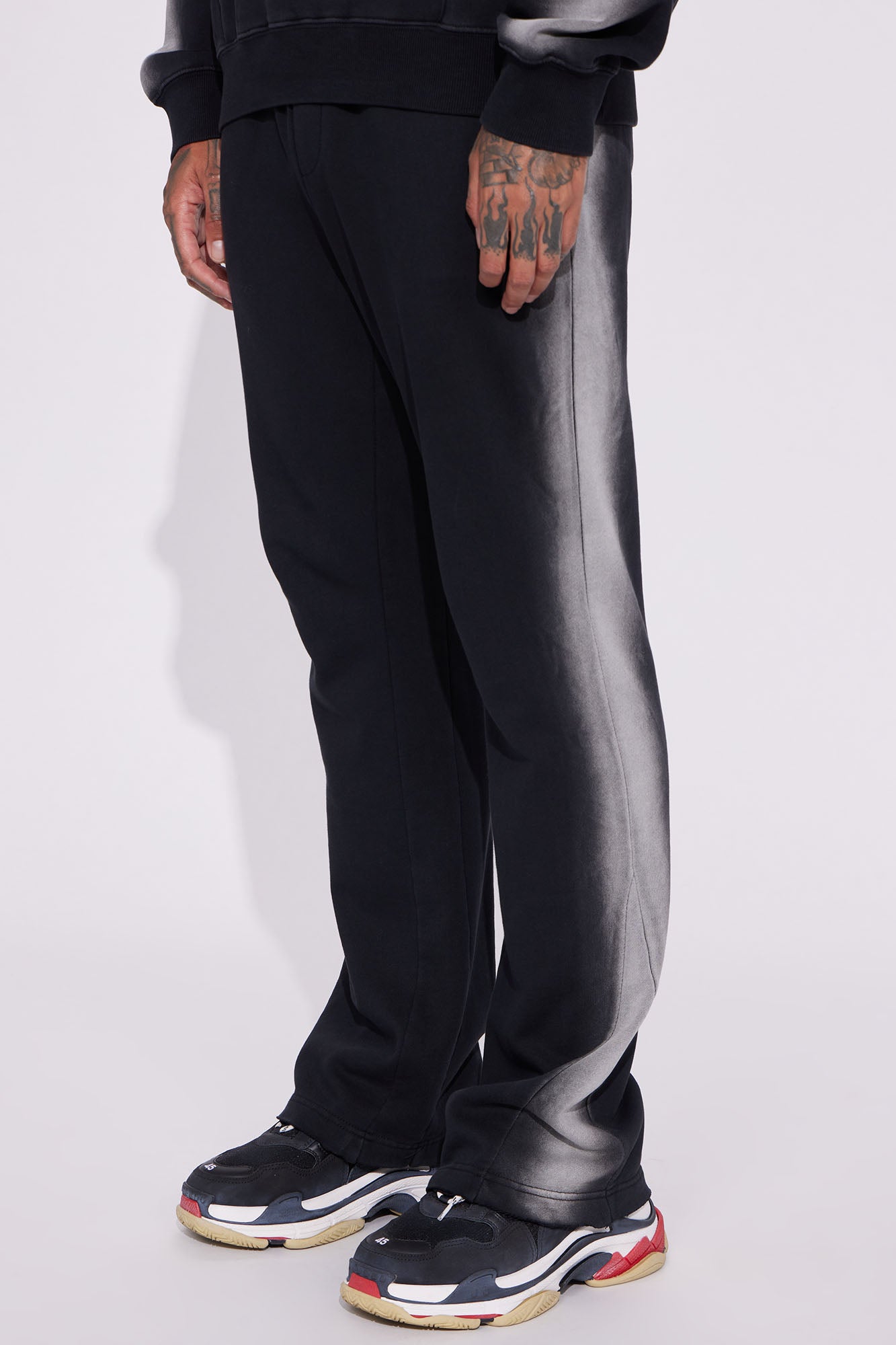 Tyson All You Flared Sweatpants - Black