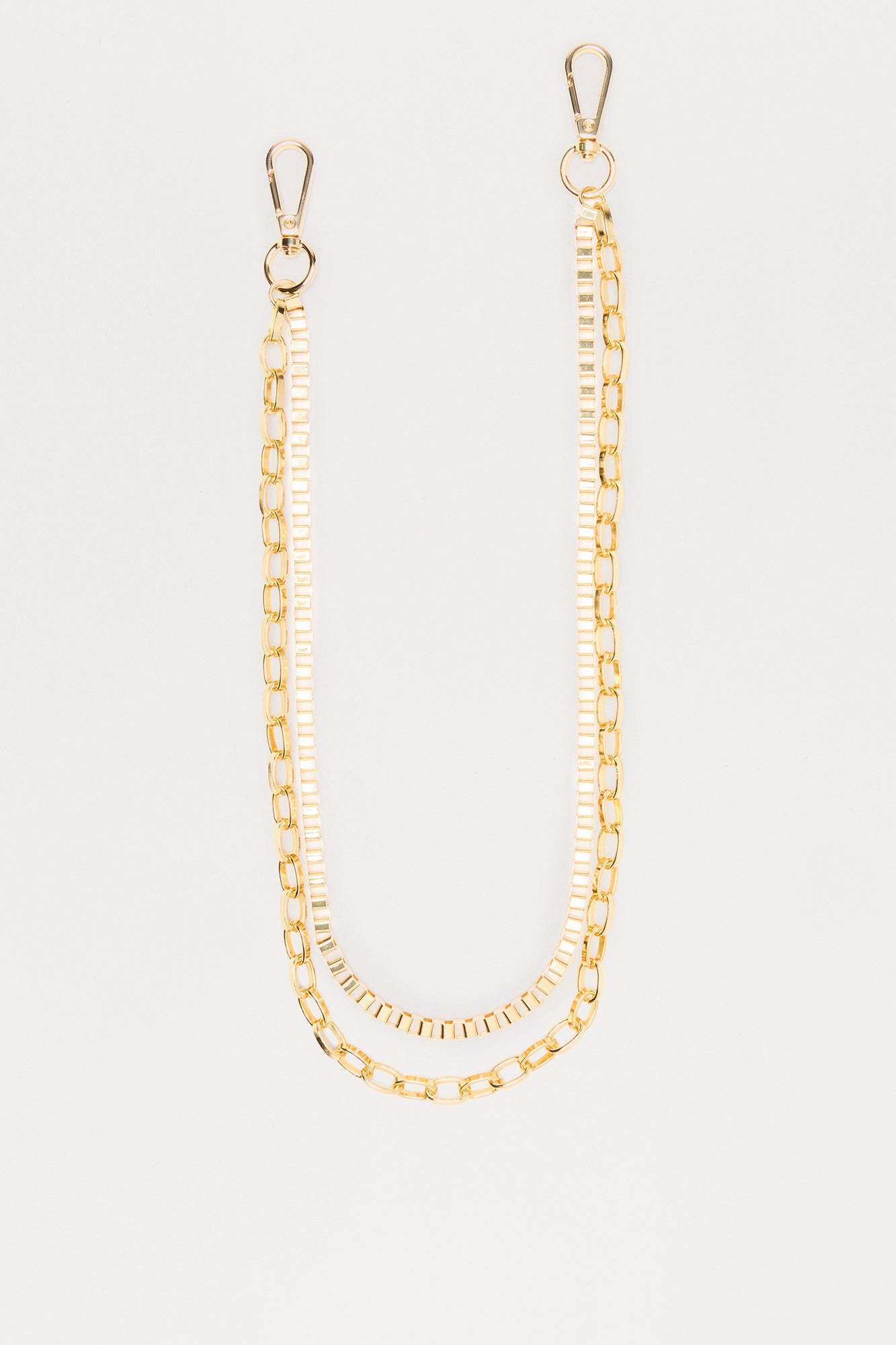 Staple Double Chain Pant Chain - Gold