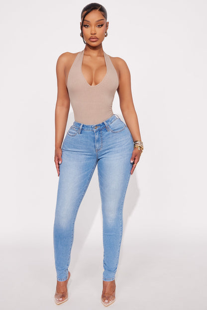 Karol Halter Bodysuit - Taupe