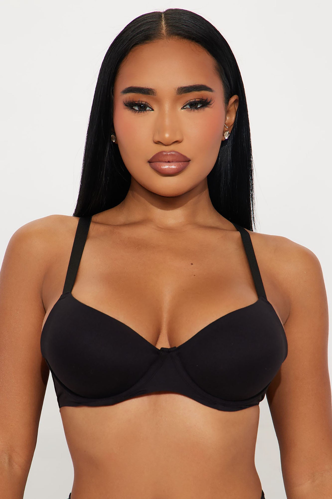 Feel Good Lightly Lined Full Coverage Bra - Black
