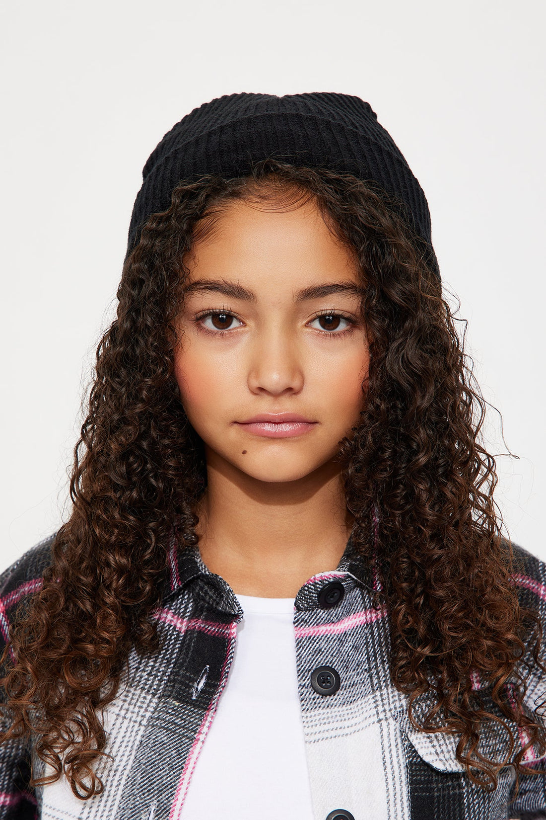 Mini Keep Me Cozy Beanie - Black