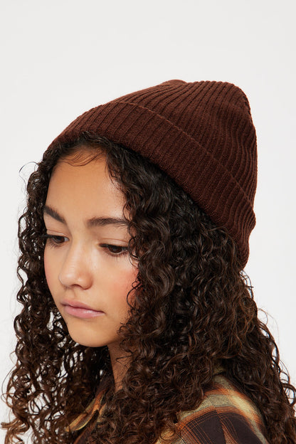 Mini Keep Me Cozy Beanie - Chocolate