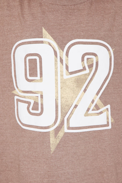 Mini God Is Forever Good Washed Tee - Brown