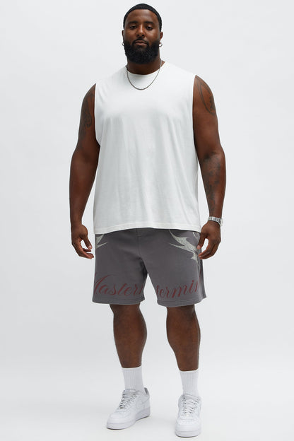 Mastermind Baggy Sweatshort - Grey