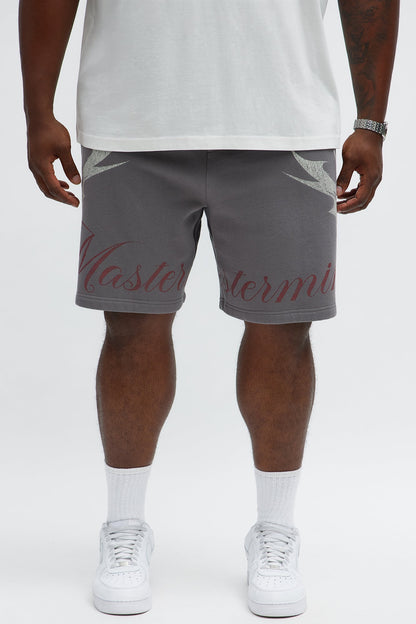 Mastermind Baggy Sweatshort - Grey