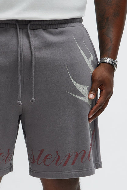 Mastermind Baggy Sweatshort - Grey