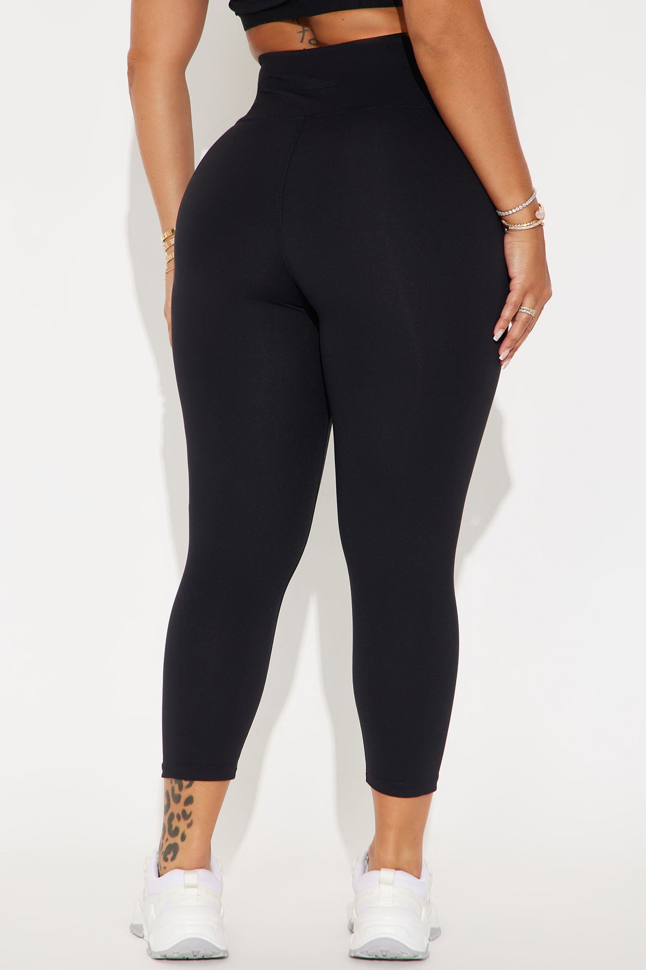 Flexibility Super Soft Capri Active Legging - Black