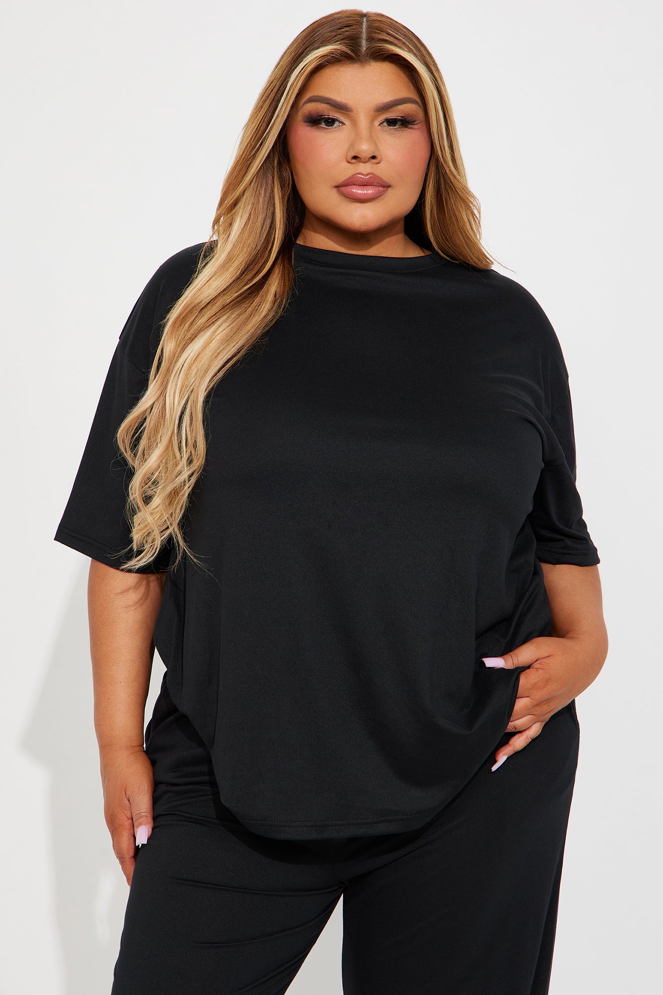 Relax Mood PJ Pant Set - Black