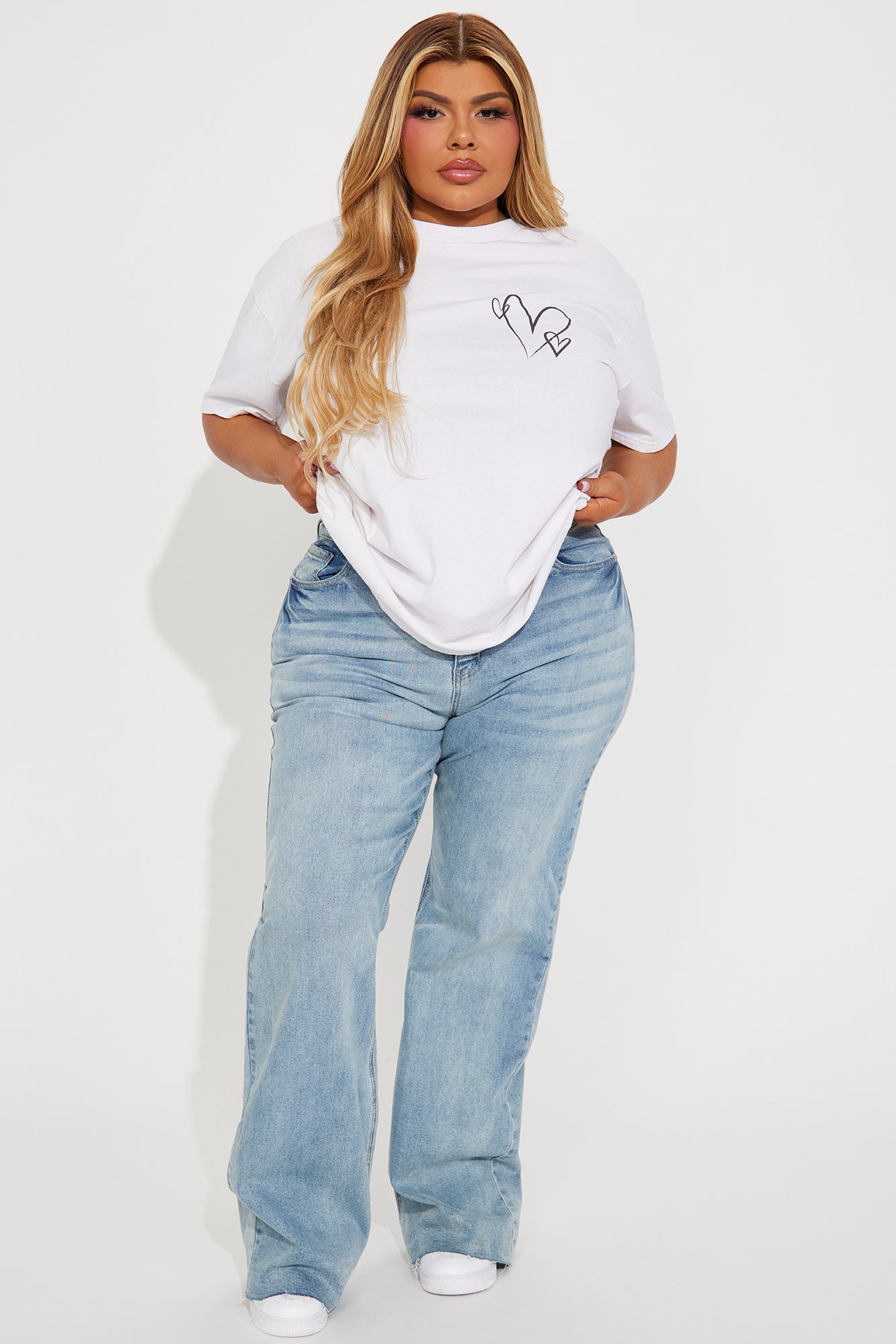 To The Person Behind Me Washed Tee - White