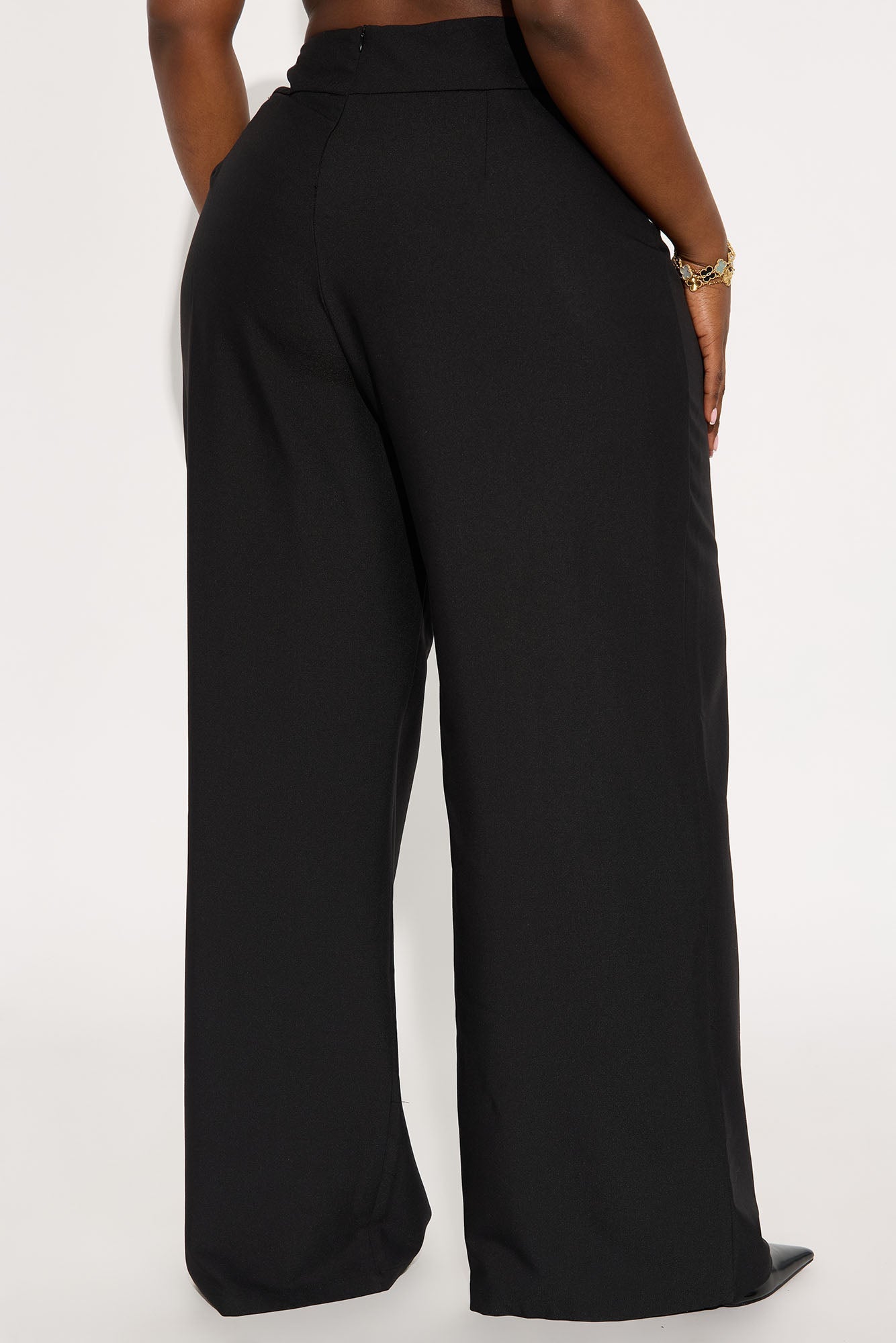 Different Standards Wide Leg Trouser Pant - Black
