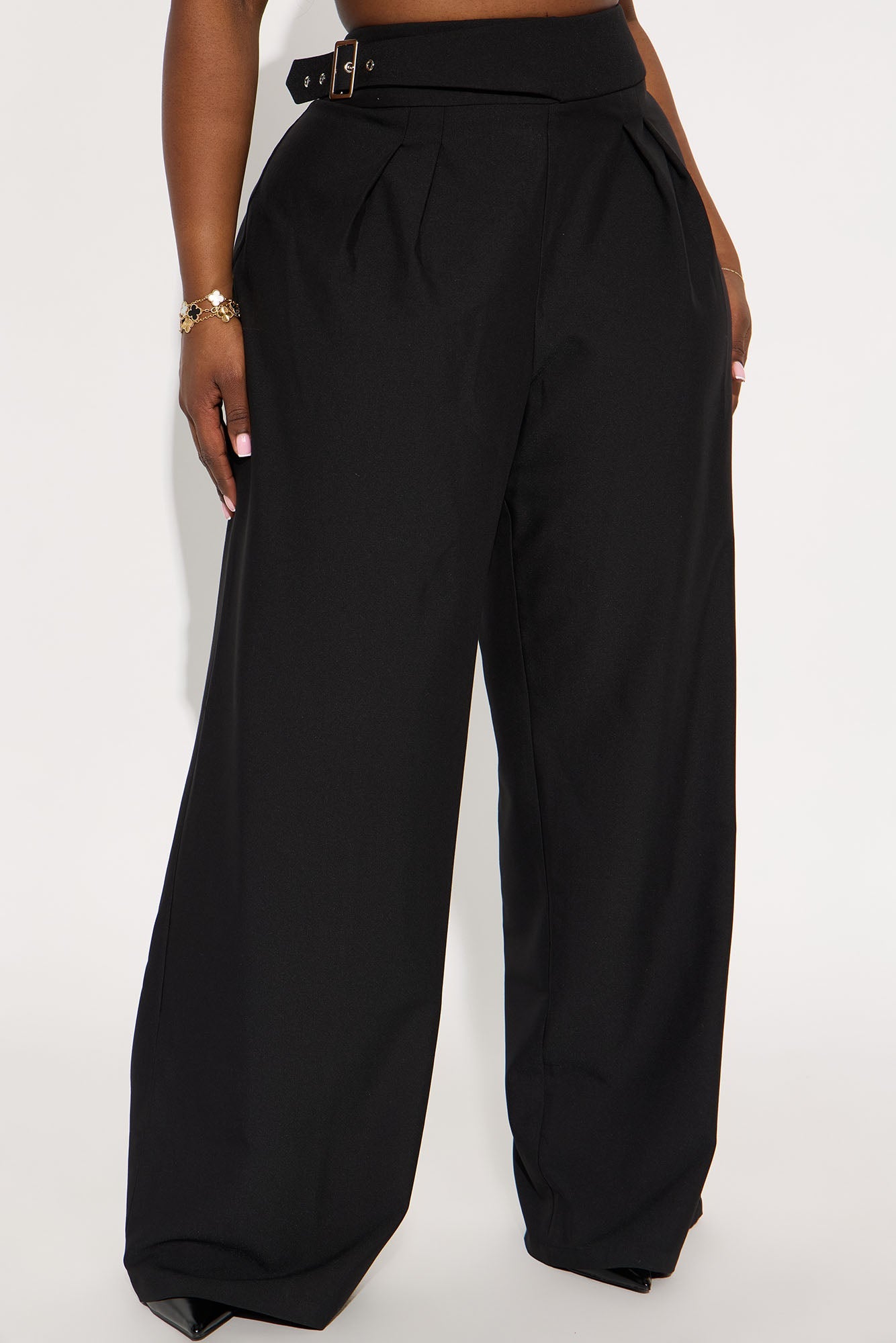 Different Standards Wide Leg Trouser Pant - Black