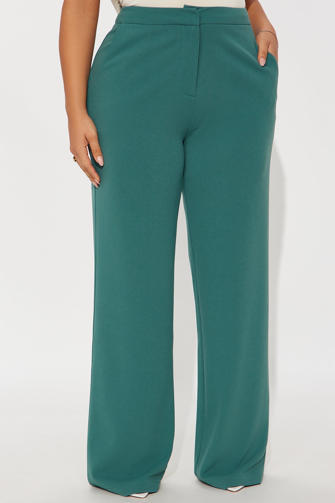 Core Competency Straight Leg Trouser - Jade