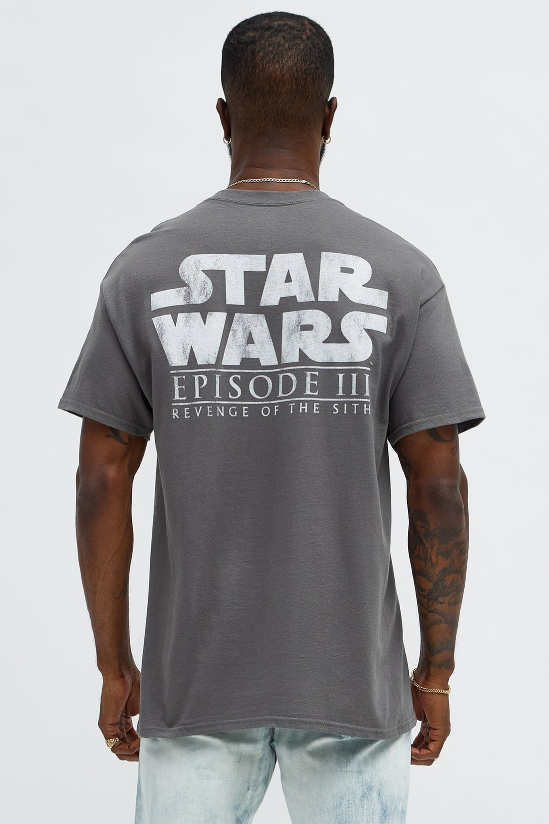Star Wars Episode 3 Short Sleeve Tee - Charcoal