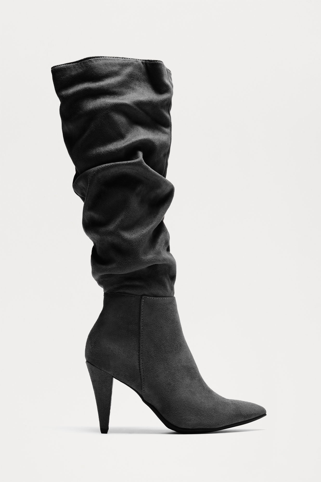 Stockholm Knee High Boots - Black
