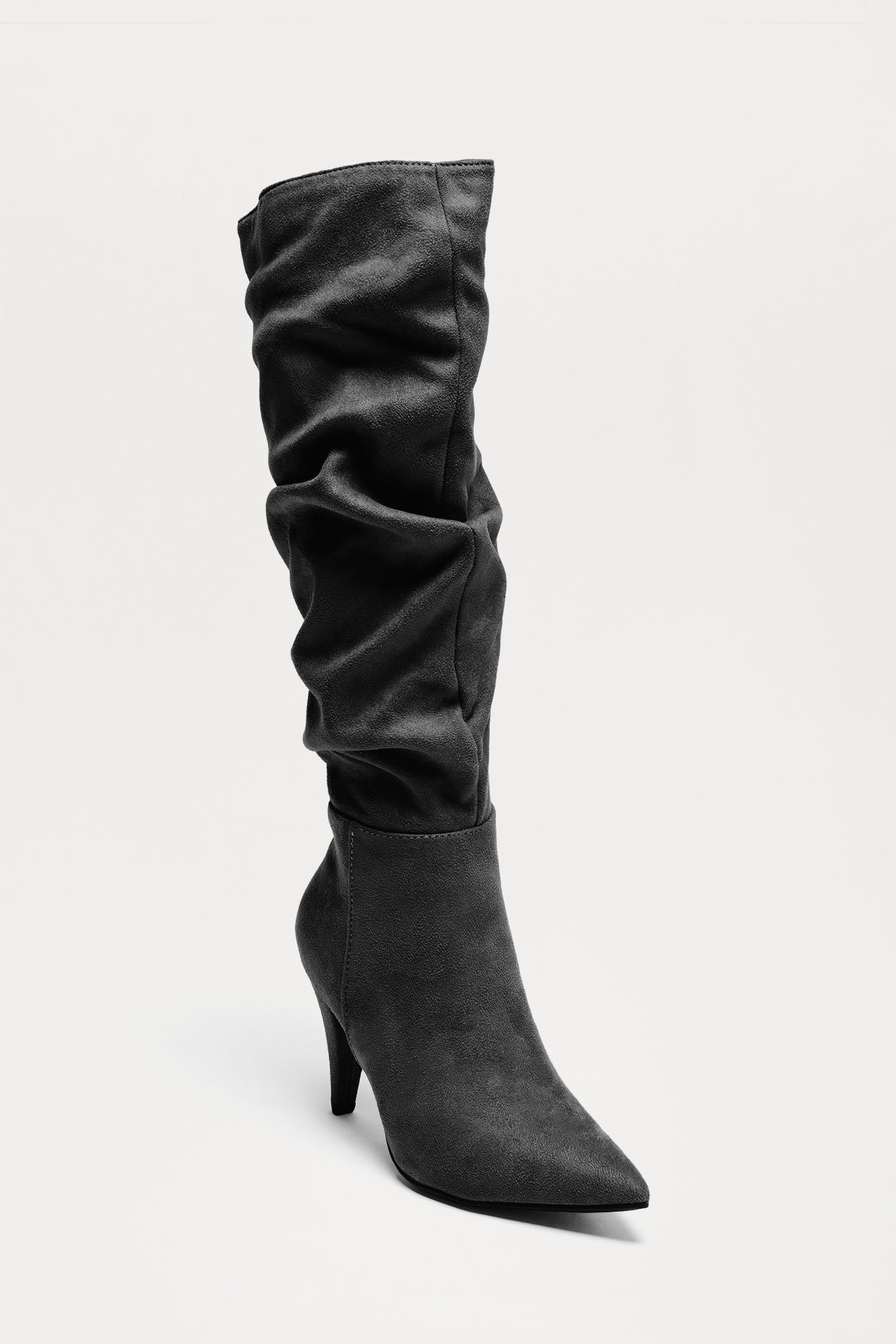Stockholm Knee High Boots - Black