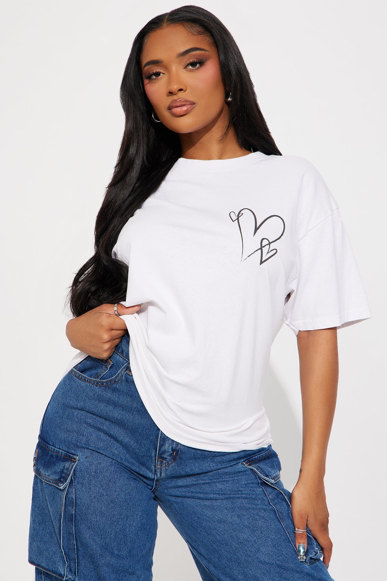 To The Person Behind Me Washed Tee - White