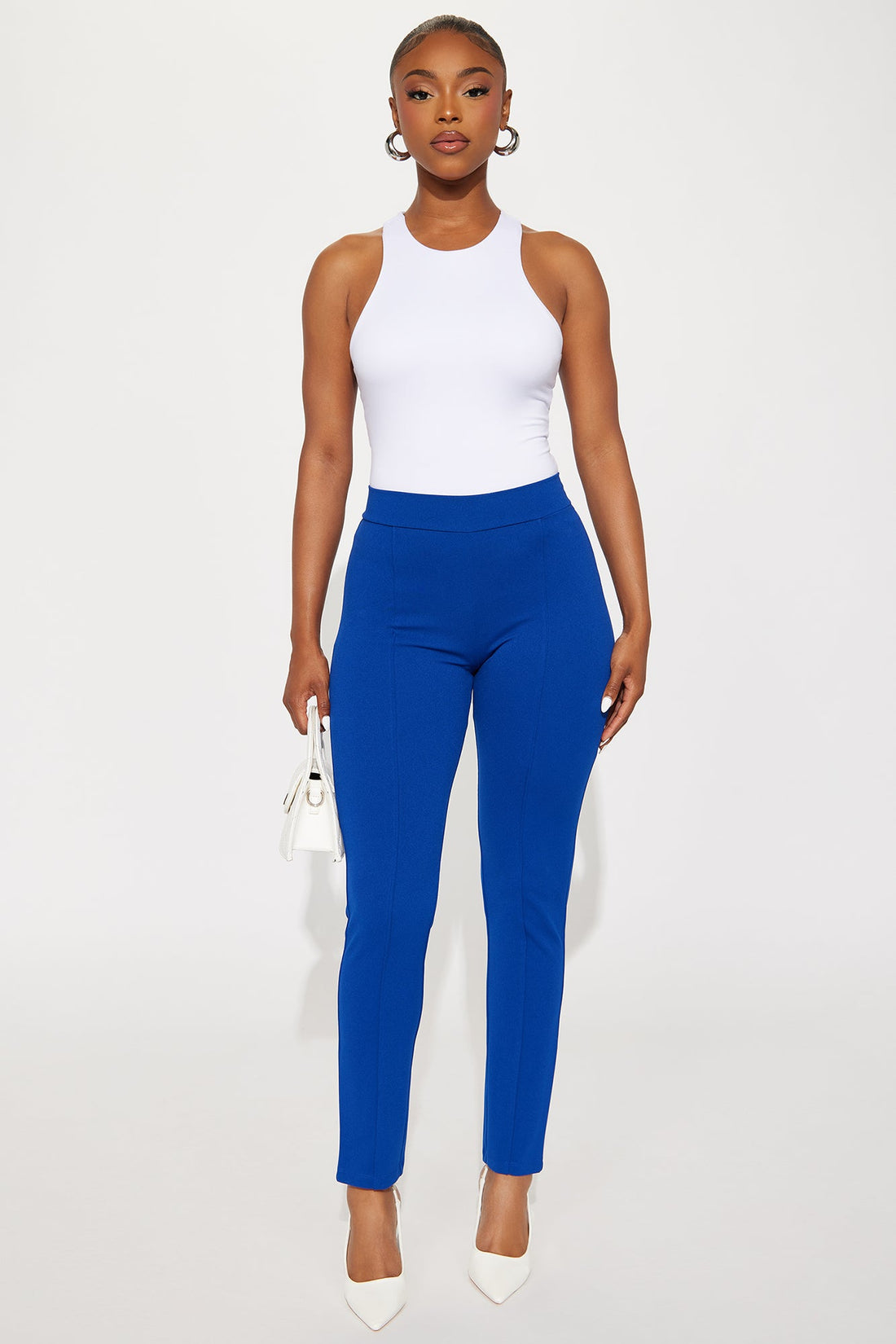 Vicky Skinny Pant - Royal