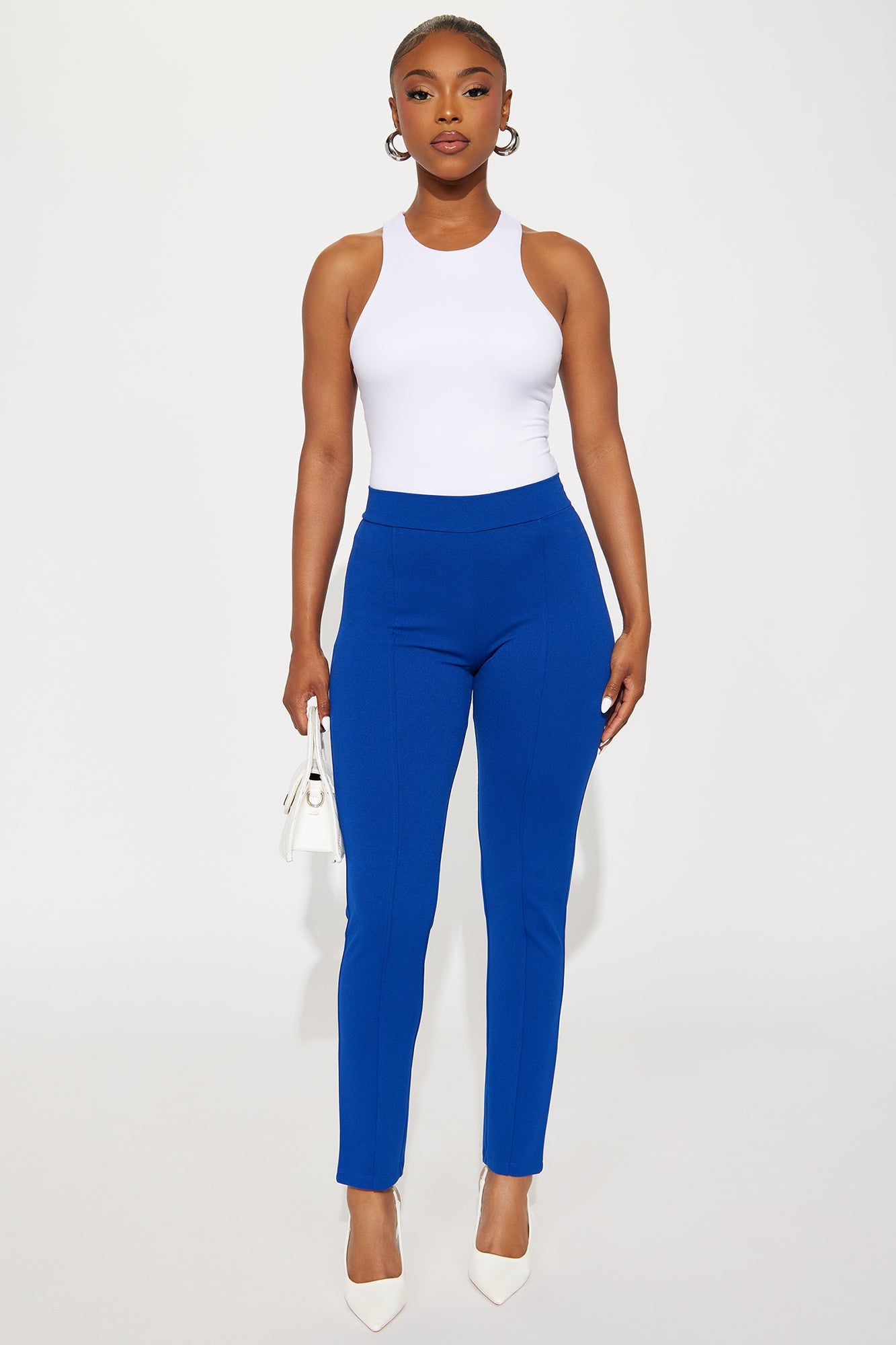 Vicky Skinny Pant - Royal