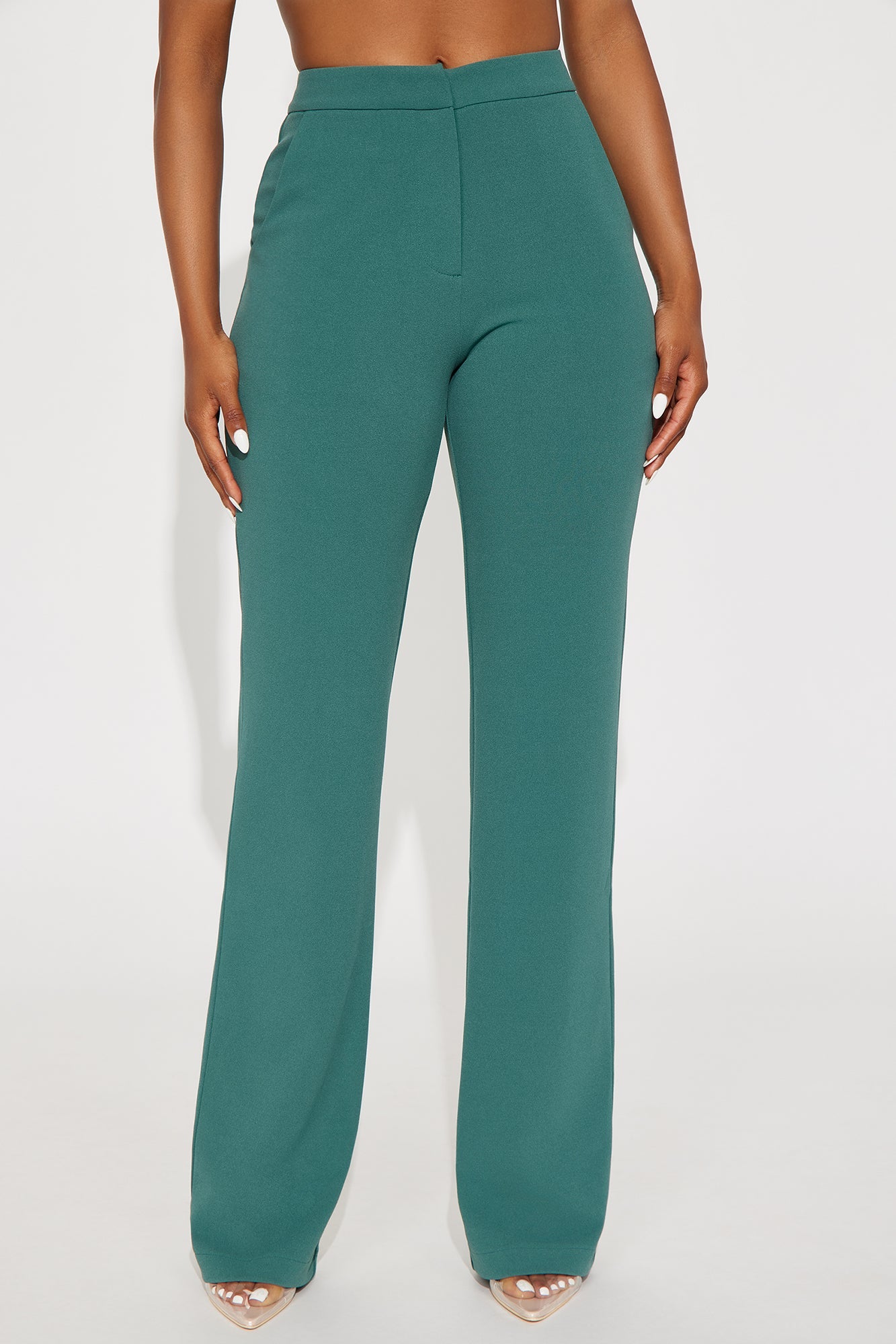 Core Competency Straight Leg Trouser - Jade
