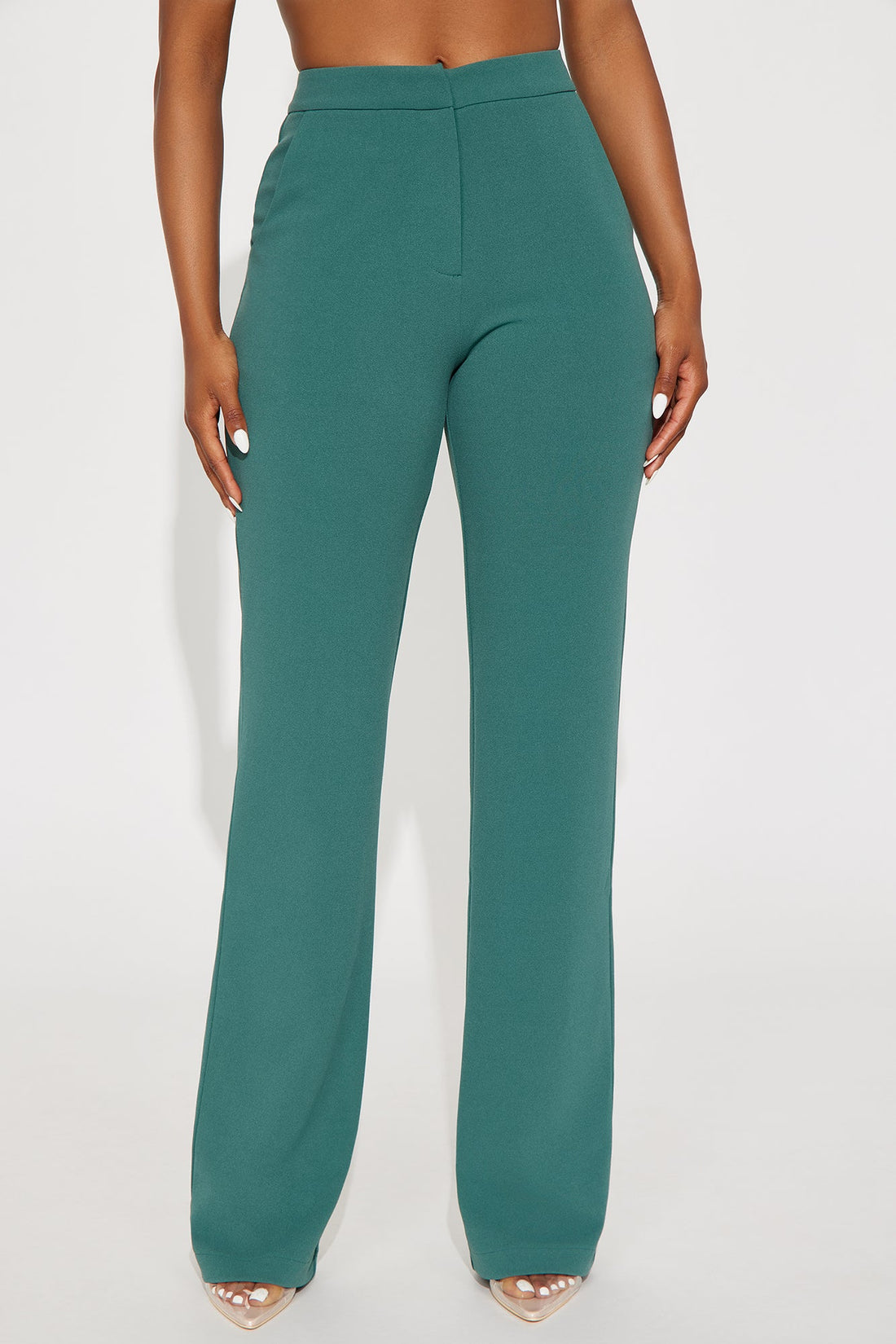 Core Competency Straight Leg Trouser - Jade