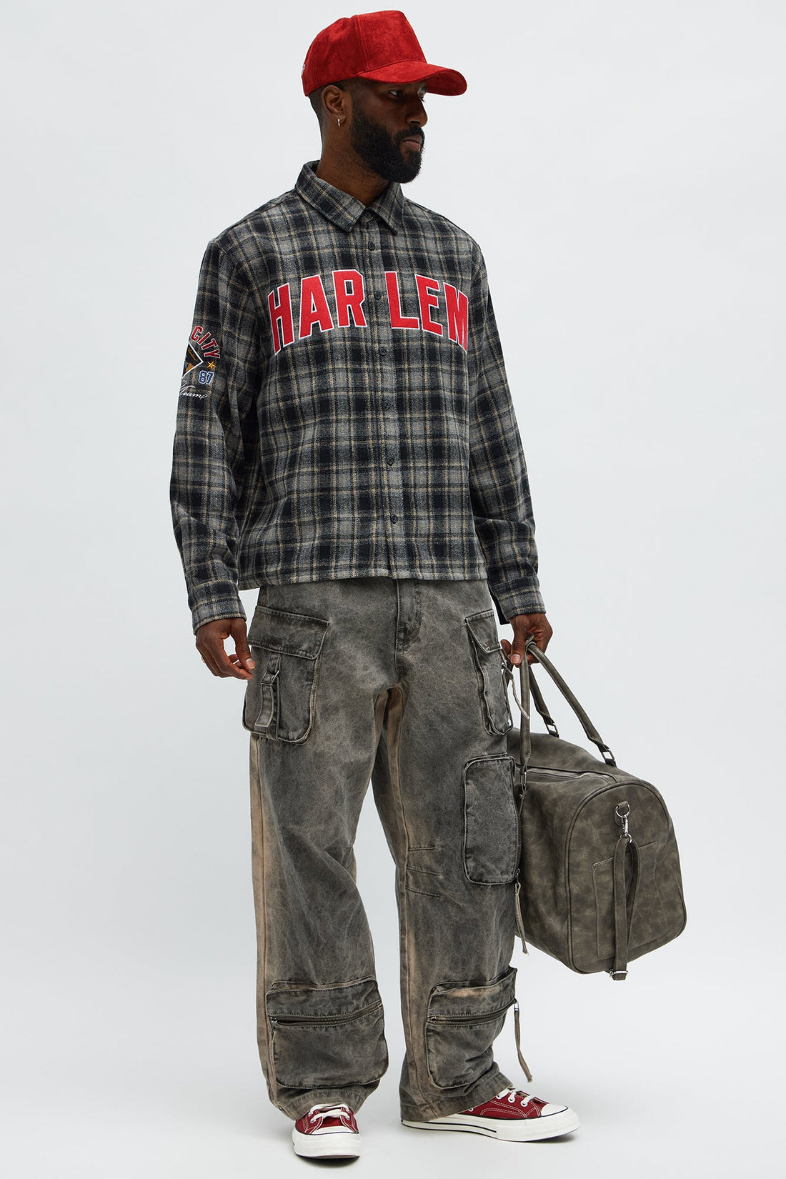 Baggy Go Now Cargo Pant - Grey