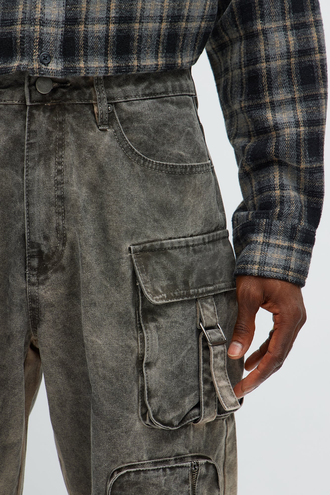 Baggy Go Now Cargo Pant - Grey