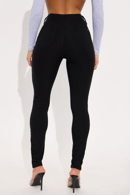 Tall Hyperstretch Skinny Pants - Black