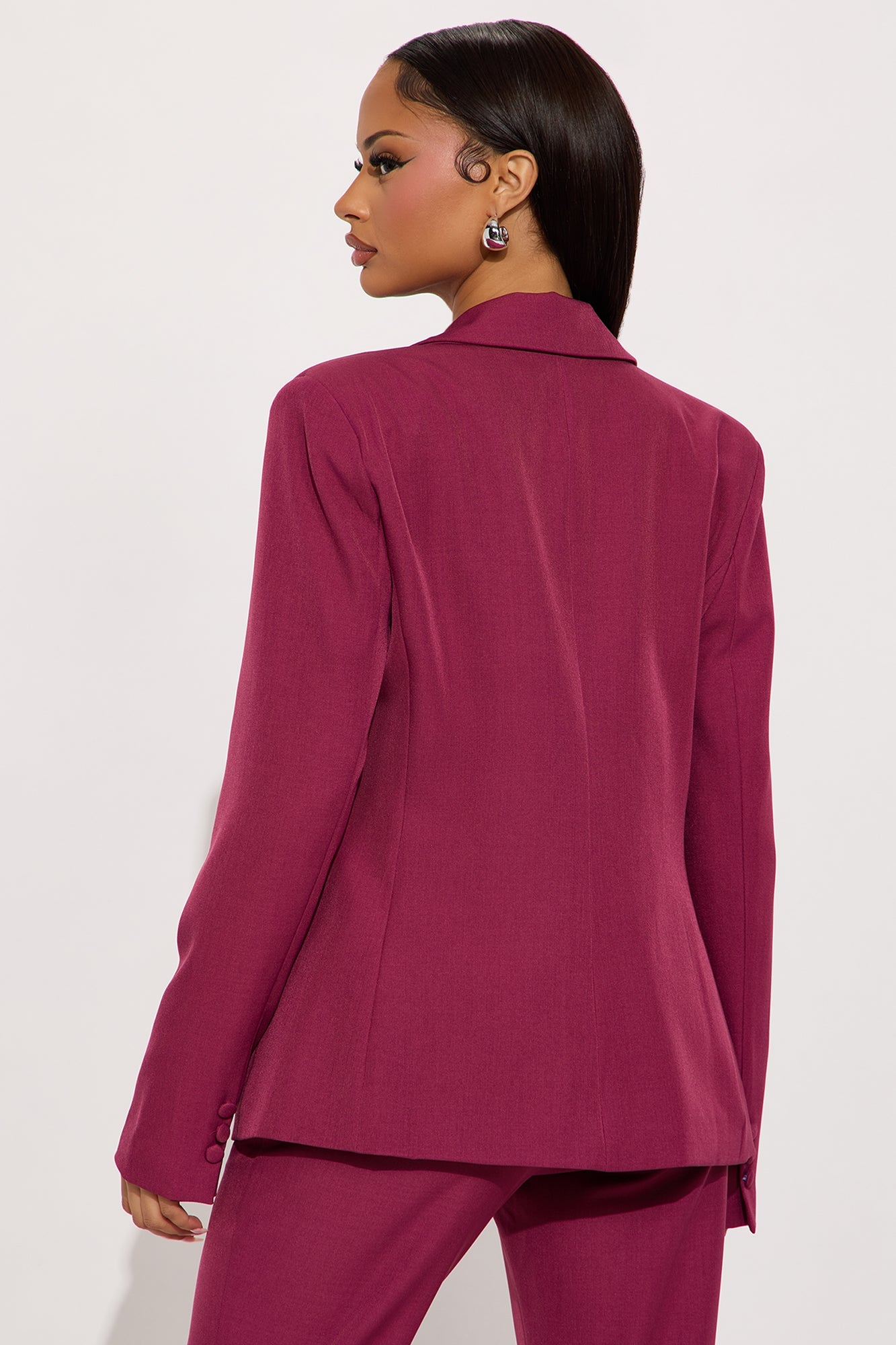 Breaking Even Blazer - Raspberry
