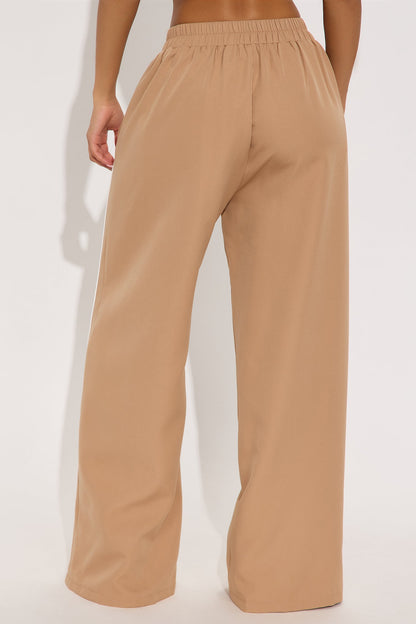 High Investment Track Trouser Pant - Khaki