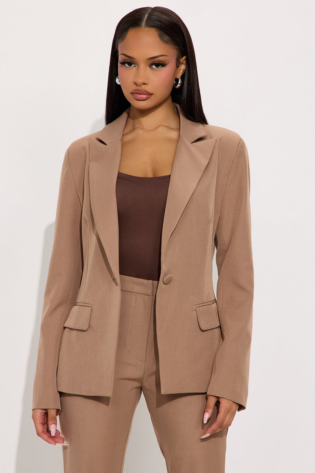 Breaking Even Blazer - Chestnut