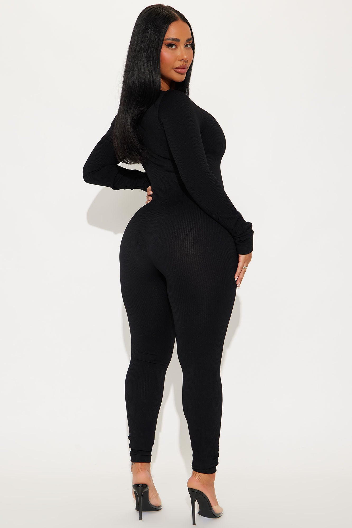 Sonaya Seamless Jumpsuit - Black