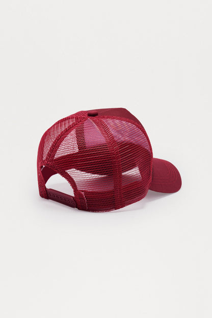 Dodge Demon Snapback Hat - Burgundy