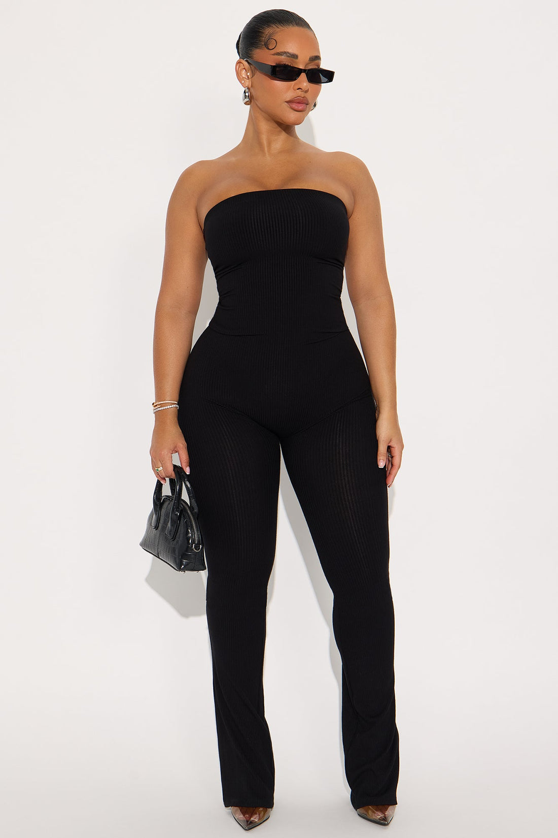 Alayna Snatched Jumpsuit - Black