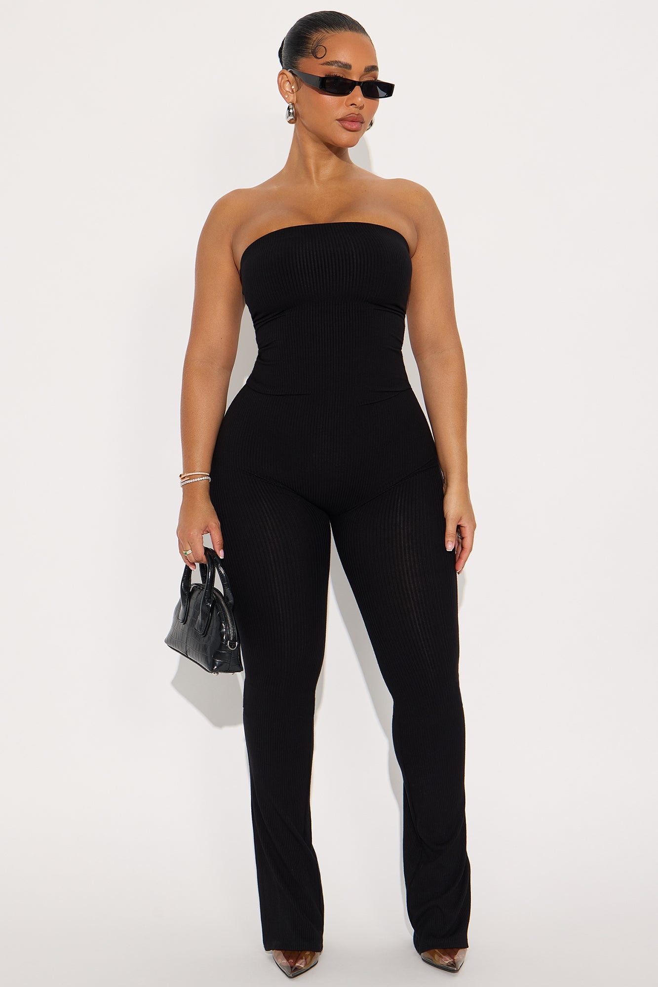 Alayna Snatched Jumpsuit - Black