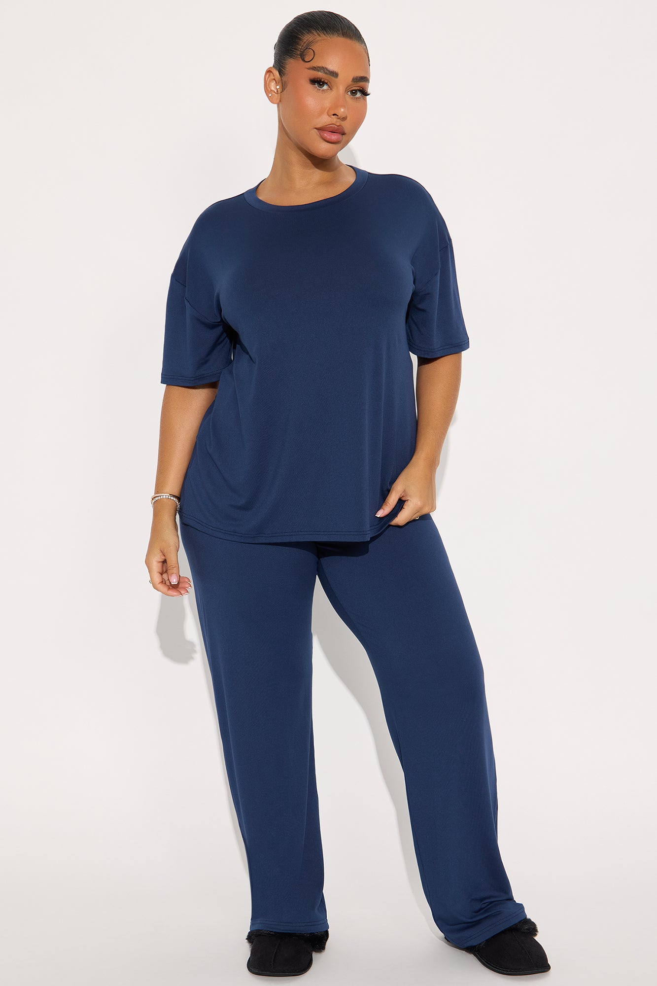 Relax Mood PJ Pant Set - Navy